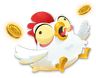 Logo Chicken Road - Kyllingspill
